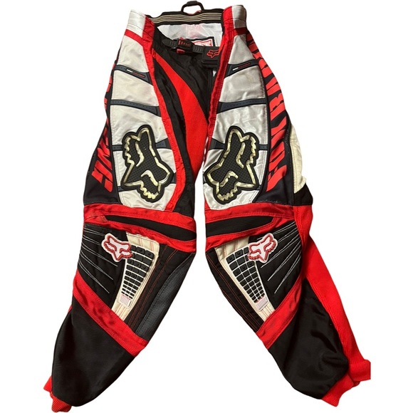 Fox Racing Inc 360 Men's Motocross Motorcycle Pants Rubber Logo Sz 30 - Picture 1 of 10